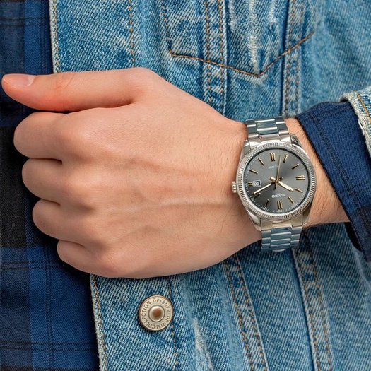 Laikrodis vyrams CASIO MTP-1302D-1A2VDF (zd072b) + dėžutė