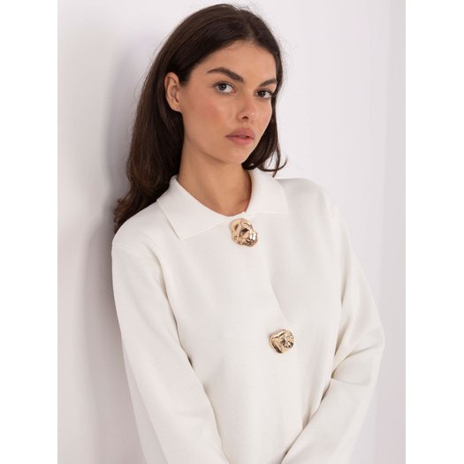 Sweter-PM-SW-CV6659.86-ecru 3
