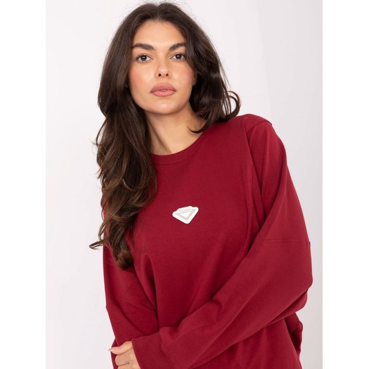 Bluza-RV-BL-A877.19P-bordowy 1