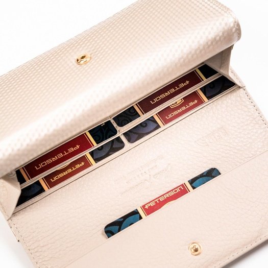 Peterson PTN 421028-SBR-BE Women's Wallet