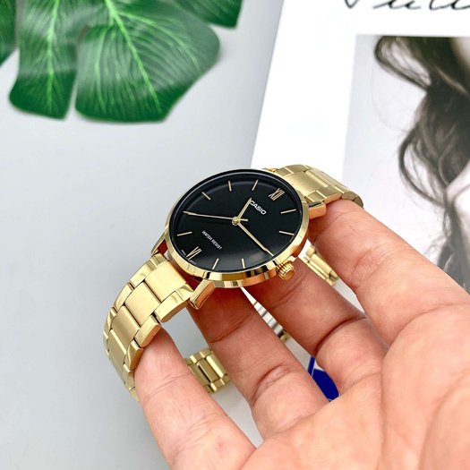 Laikrodis moterims CASIO LTP-VT01G-1B (zd613d) + BOX