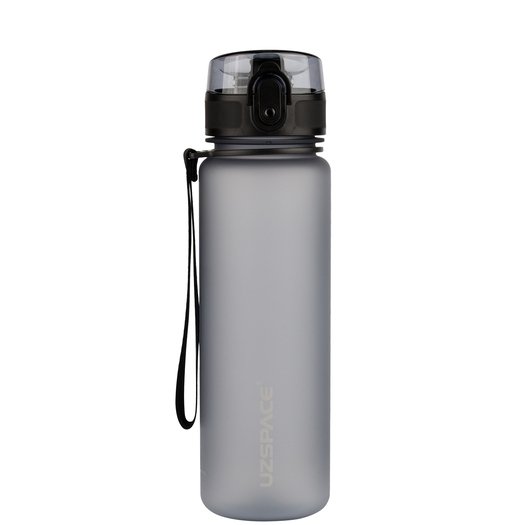 Gertuvė UZSPACE TRITAN  500 ml, plastikas be BPA - 3026-Gray