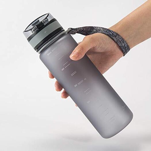 Gertuvė UZSPACE TRITAN  500 ml, plastikas be BPA - 3026-Gray