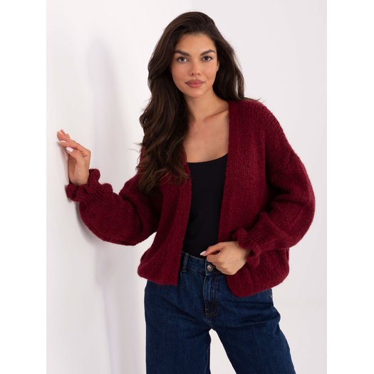 Sweter-MI-SW-0904.82-bordowy 4