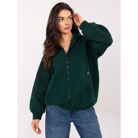 Bluza-RV-BL-A911.22-ciemny zielony 2
