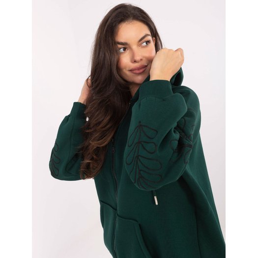 Bluza-RV-BL-A911.22-ciemny zielony