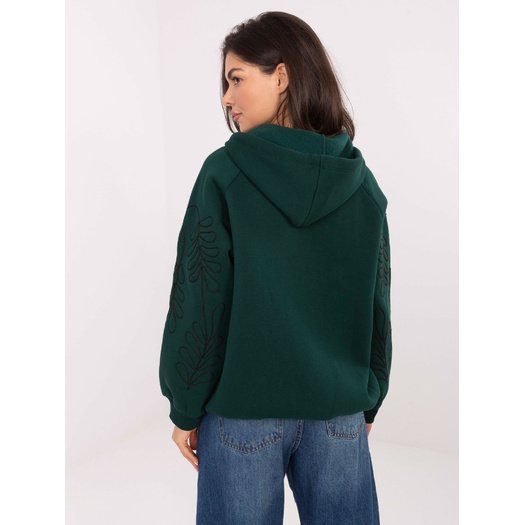 Bluza-RV-BL-A911.22-ciemny zielony 1