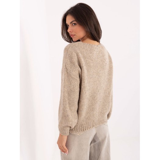 Sweter-MI-SW-0309.89-beżowy