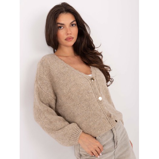 Sweter-MI-SW-0309.89-beżowy 1