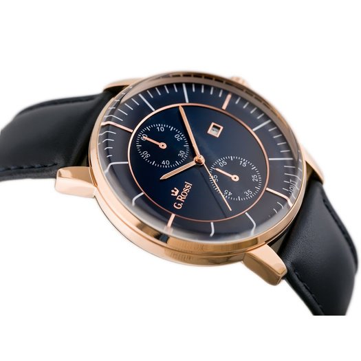 ZEGAREK G. ROSSI - 6462A (zg206f) + BOX