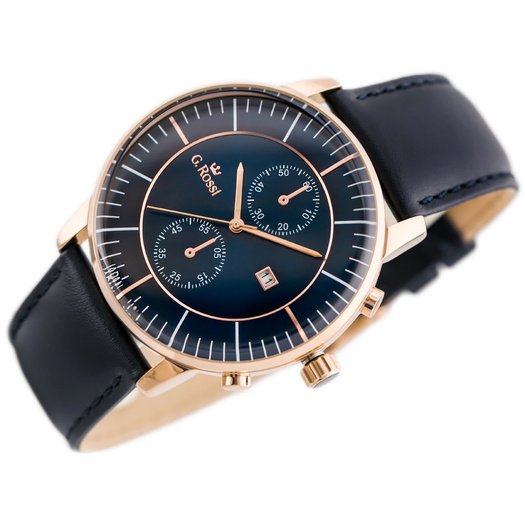 ZEGAREK G. ROSSI - 6462A (zg206f) + BOX