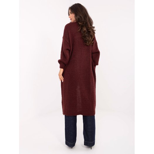 Sweter-MI-SW-WM6155.82-bordowy 3