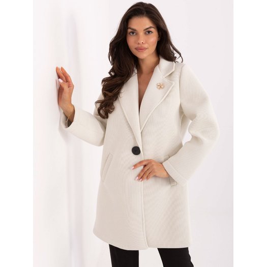Płaszcz-IT-PL-FL8153.60-jasny beżowy 1