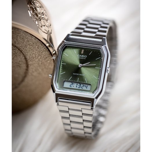 ZEGAREK UNISEX CASIO Vintage  AQ-230A-3AMQYDF + BOX 4