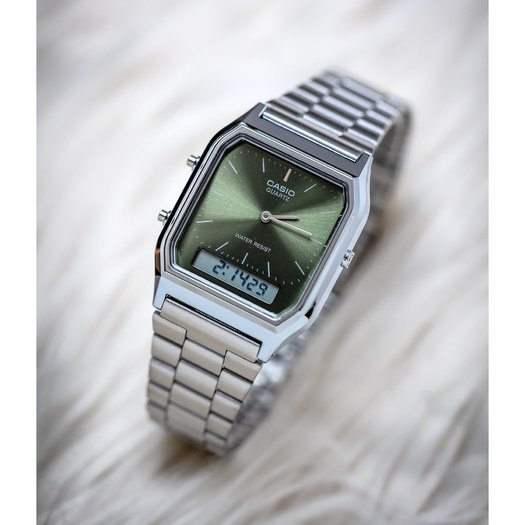 ZEGAREK UNISEX CASIO Vintage  AQ-230A-3AMQYDF + BOX 3