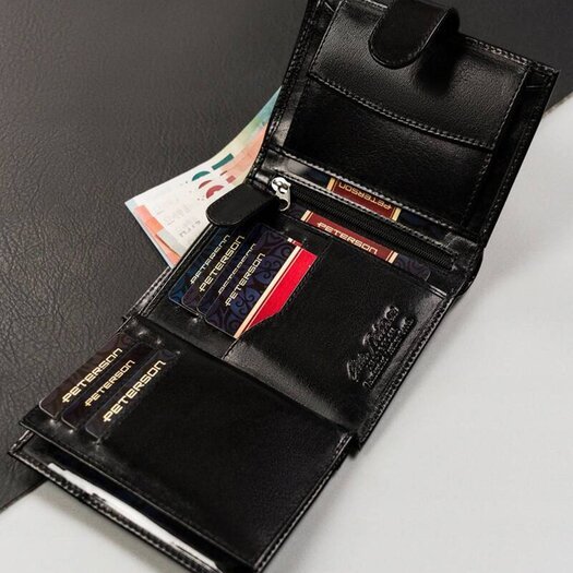 Piniginė vyrams Peterson PTN 317Z-PR 2-1-1