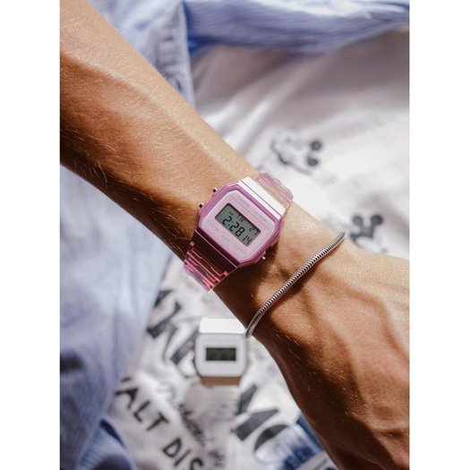 Laikrodis moterims Casio Retro Vintage F-91WS-4 (zd648a) + BOX