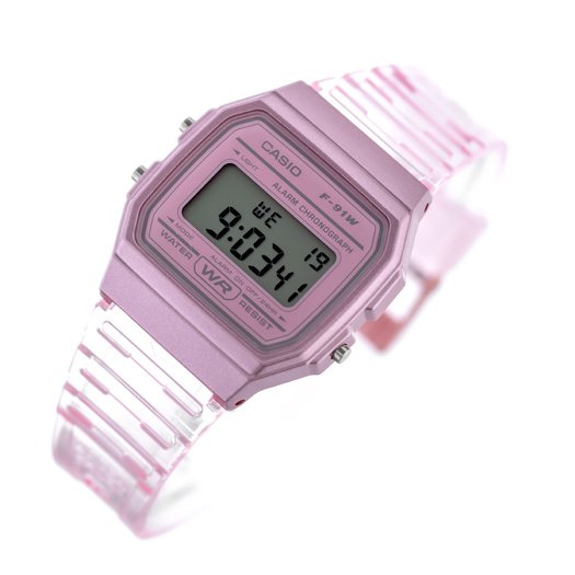 Laikrodis moterims Casio Retro Vintage F-91WS-4 (zd648a) + BOX 1