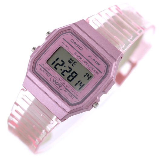 Laikrodis moterims Casio Retro Vintage F-91WS-4 (zd648a) + BOX
