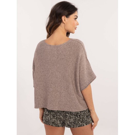 Sweter-IT-SW-0811.82P-ciemny bezowy 3