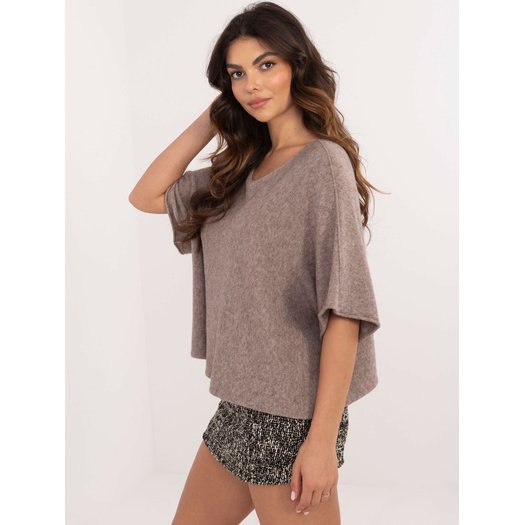 Sweter-IT-SW-0811.82P-ciemny bezowy 5