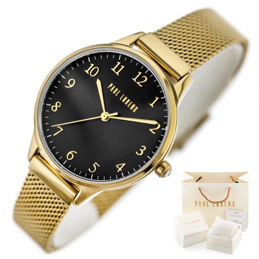 ZEGAREK DAMSKI PAUL LORENS -  PL12189B-1D1 (zg550a) + BOX 19