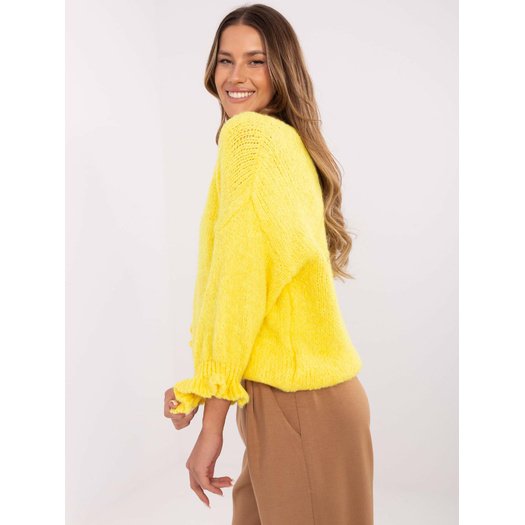 Sweter-MI-SW-2912.10X-żółty 6