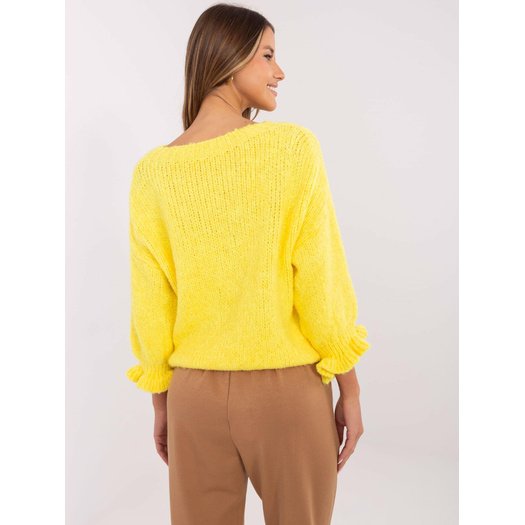 Sweter-MI-SW-2912.10X-żółty 5