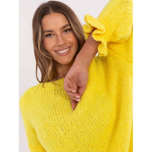 Sweter-MI-SW-2912.10X-żółty 4