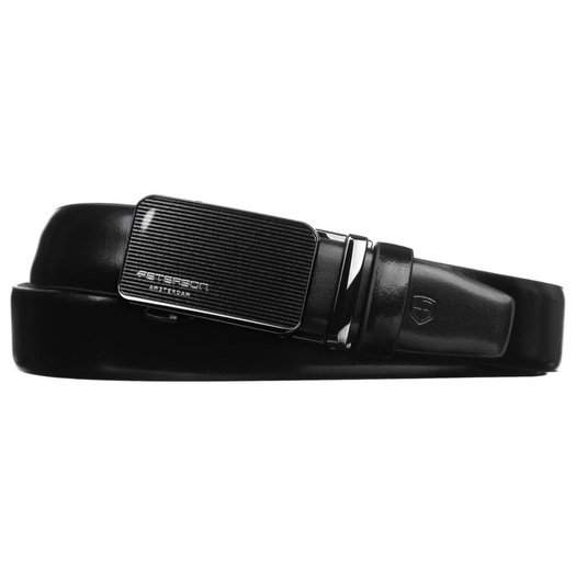 Men's belt Peterson PTN A010 BLACK
