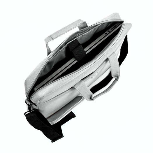 Torba na laptopa materiałowa Solier SM01 Venga różowa