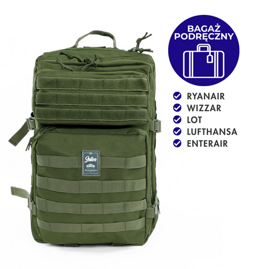 Militāri taktiskā mugursoma tūristiem 50 l Solier SV21 Harden 1