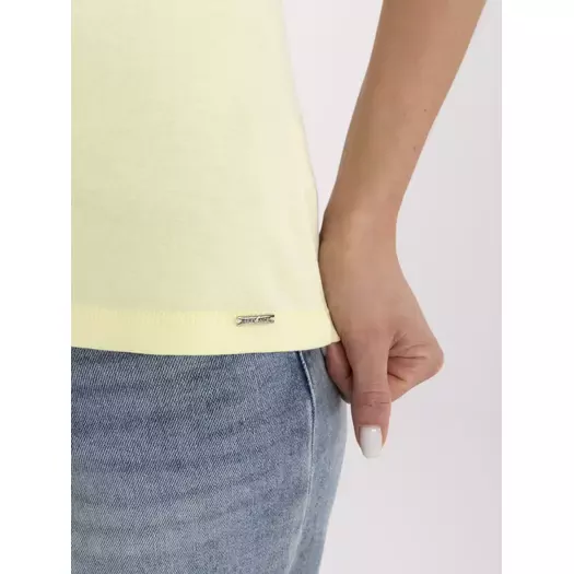 T-shirt-RV-TS-A557.66P-żółty