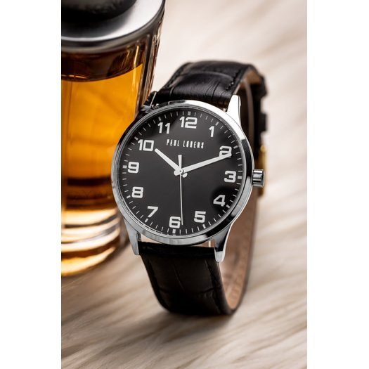 ZEGAREK MĘSKI PAUL LORENS -   PL20022A-1A1 (zg377b) + BOX 3