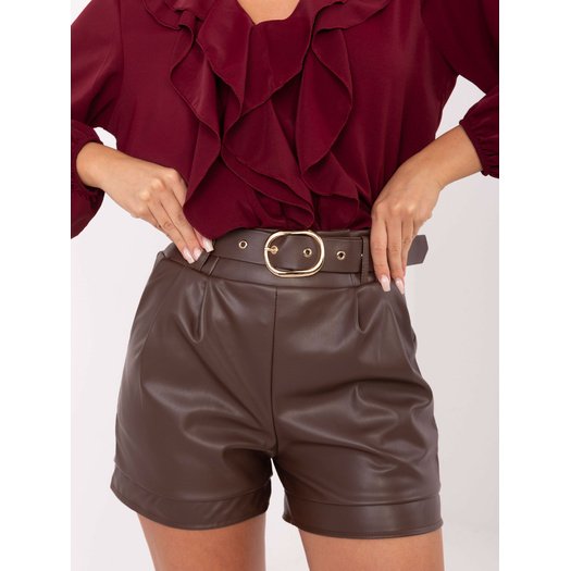 Szorty-IT-SN-FL8701.97-brązowy 3