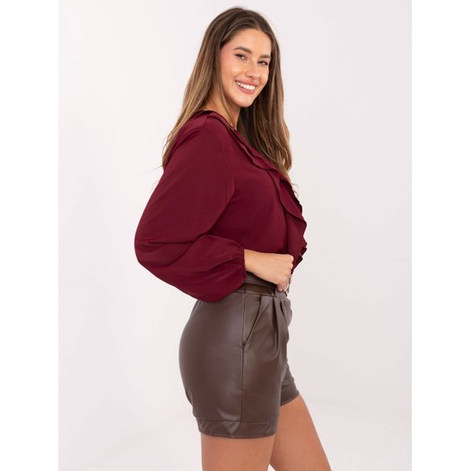 Szorty-IT-SN-FL8701.97-brązowy 2