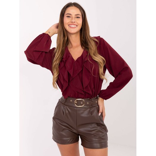 Szorty-IT-SN-FL8701.97-brązowy