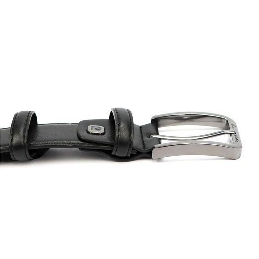 Men's belt Pierre Cardin PARURE04 BLACK GUN