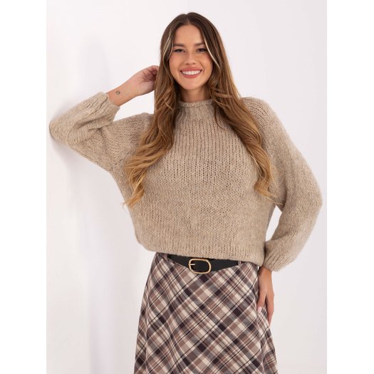 Sweter-MI-SW-1311.31-beżowy 3