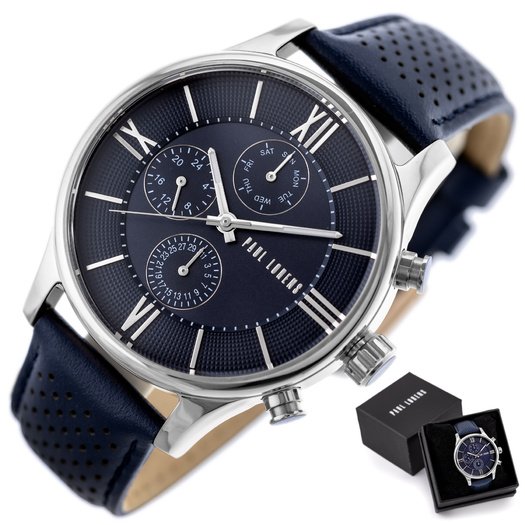 PAUL LORENS MALE WATCH - PL11652A6-6F1 (zg355c) + BOX 12