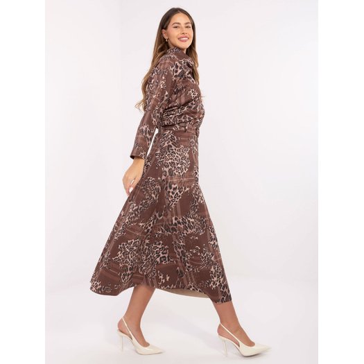 Spódnica-IT-SD-18951-5.07-ciemny bezowy 2