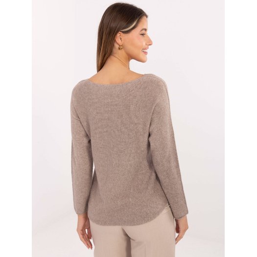 Sweter-IT-SW-0110.84-ciemny bezowy