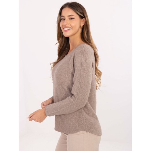 Sweter-IT-SW-0110.84-ciemny bezowy 3