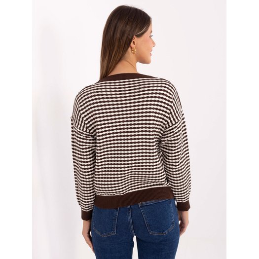 Sweter-IT-SW-93190.15-brązowy