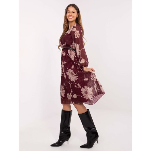 Sukienka-IT-SK-10536.18P-bordowy 3