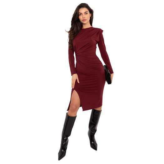 Sukienka-IT-SK-18206-1.35-bordowy 4