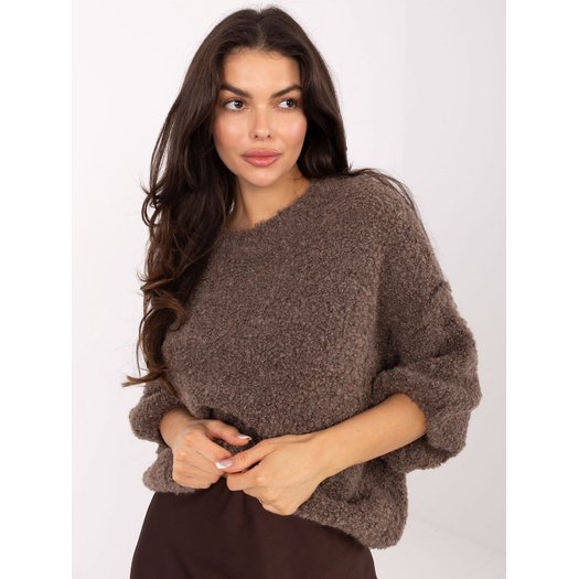 Sweter-IT-SW-72802.77-ciemny bezowy 3