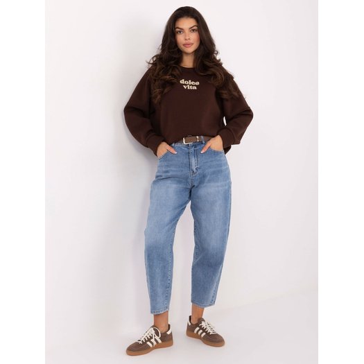 Bluza-MJ-BL-H2525.66-ciemny brązowy 3