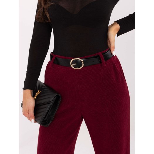 Spodnie-IT-SP-FL8252.18P-bordowy 3