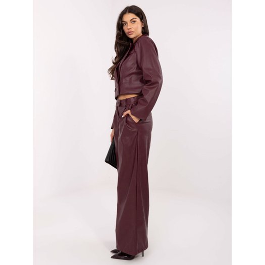 Spodnie-IT-SP-FL9020.02P-bordowy